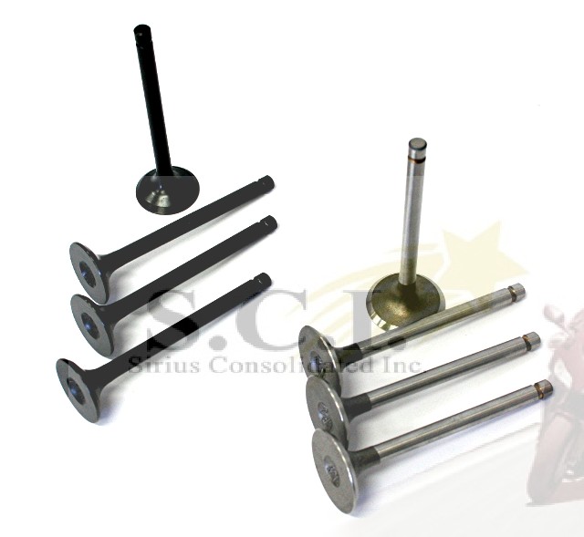 1975 - 1977 HONDA CB400F INTAKE AND EXHAUST VALVE COMPLETE SET