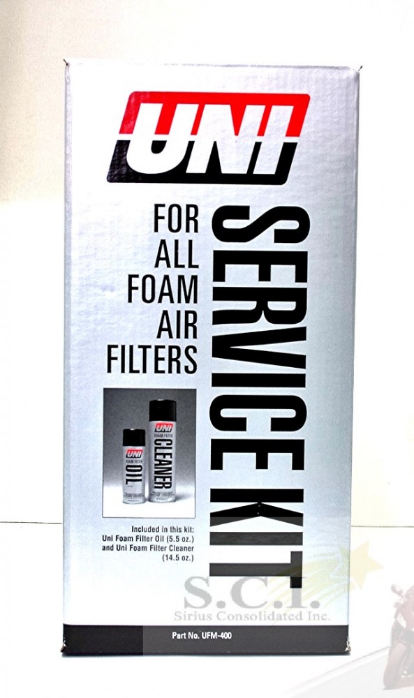 UNI AIR FILTER CLEANER AND OIL KIT