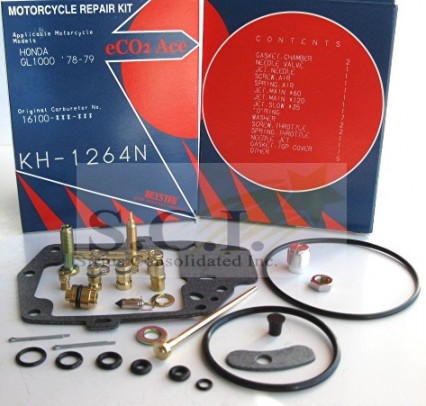 Keyster Carburetor Rebuild Kit Set (x4) For 1978-1979 Kawasaki KZ1000 / Z1000 – 16001-1023