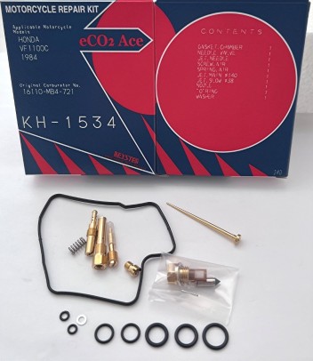 HONDA VF1100C V65 MAGNA CARBURETOR REBUILD REPAIR KIT 1983 - 1986