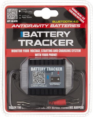 Antigravity Battery Tracker Bluetooth Monitor System BTR-2 for 12V Lead/Acid Vehicle Batteries, Test Voltage Cranking Charging
