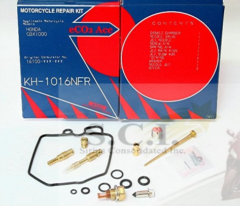 HONDA CBX CBX1000 KEYSTER CARBURETOR REBUILD REPAIR KITS 1981 - 1982