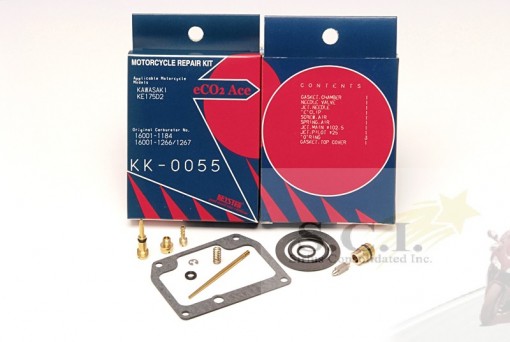 KAWASAKI KE175 KEYSTER CARBURETOR REBUILD REPAIR KIT 1980 - 1983