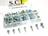 PAN HEAD SCREW SET - WITH CAPTIVE LOCK WASHERS