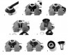 HONDA CB350 CL350 SL350 CARB SLIDE DIAPHRAGMS CV CARBS